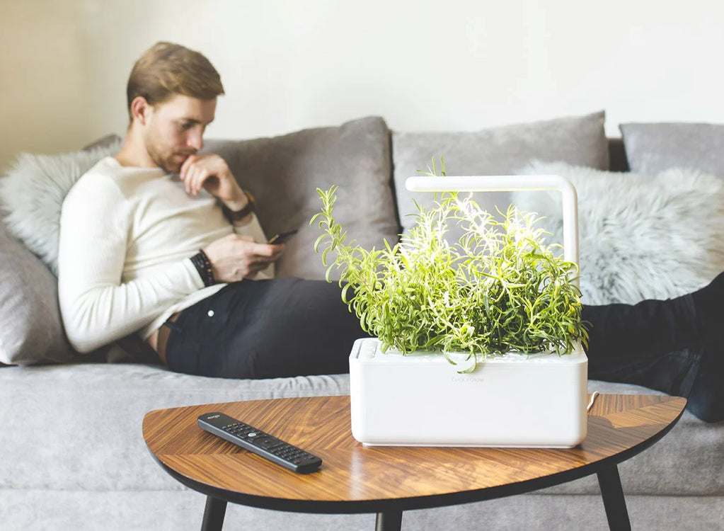 The Smart Garden 3 smart planter pot for seeds and garden tools