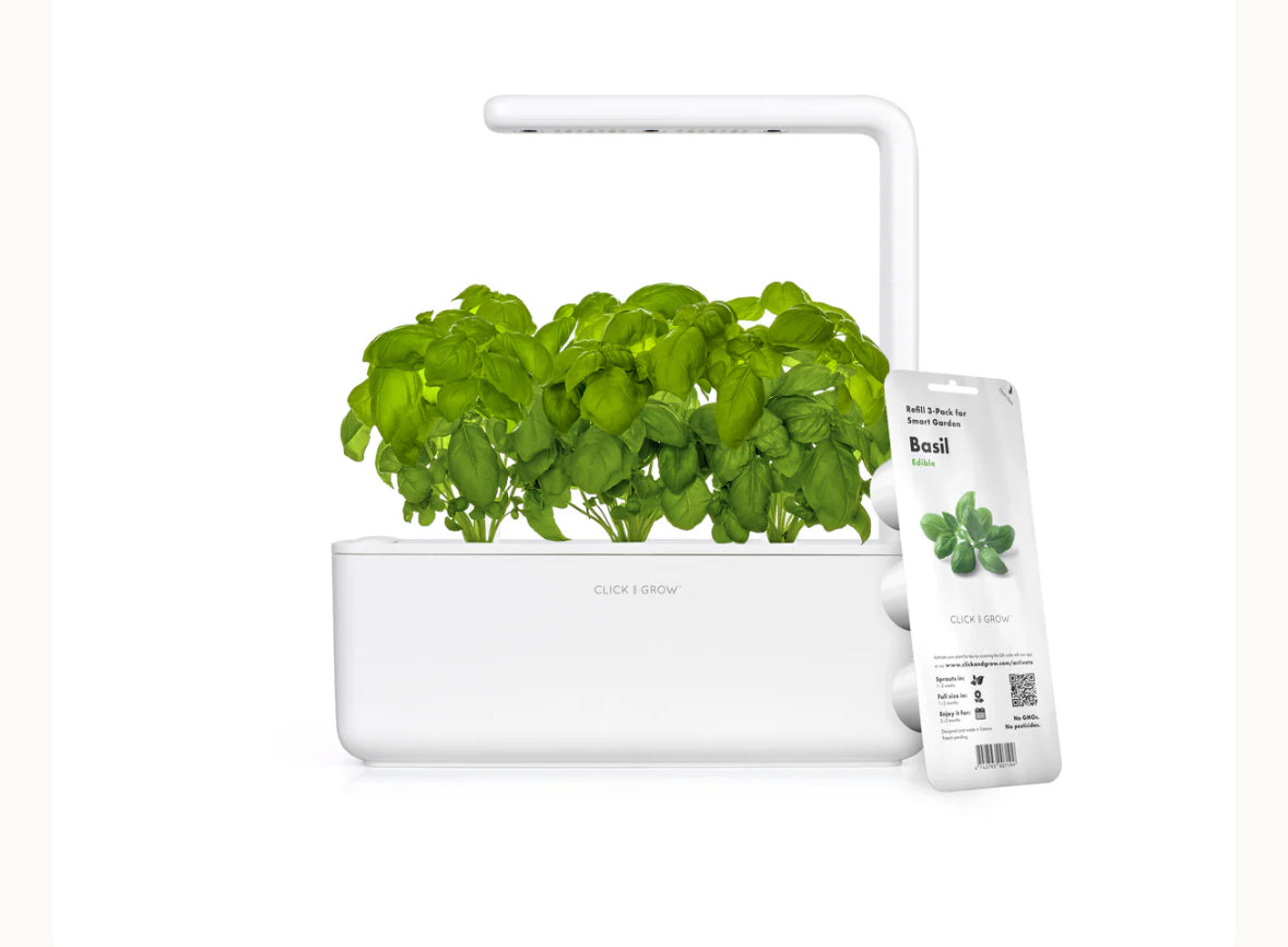 The Smart Garden 3 smart planter pot for seeds and garden tools